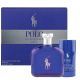 Ralph Lauren Polo Blue EDT Spray 125ml + Deodorant Stick 75g